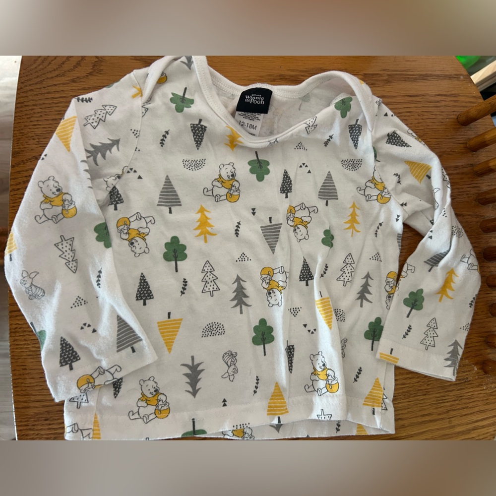 Disney Winnie the Pooh toddler top 12-18 months EUC